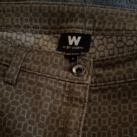 Worth Grey Patterned pants - Picture 2 of 7